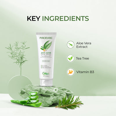 FaceVac- Anti-Acne Facewash