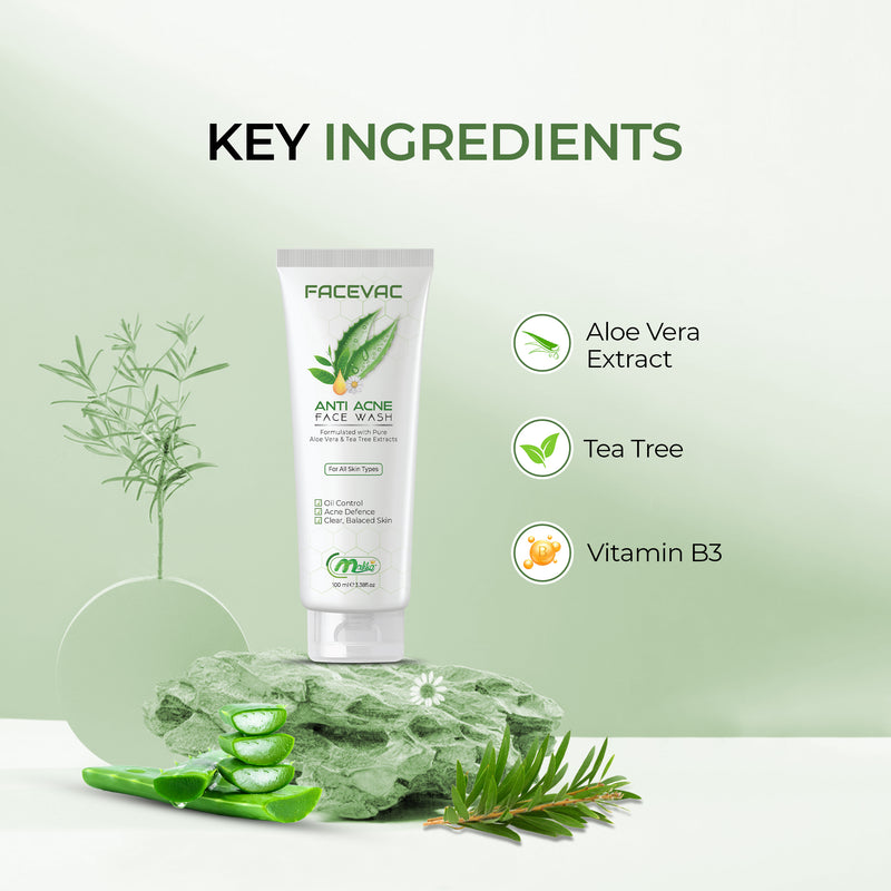 FaceVac- Anti-Acne Facewash