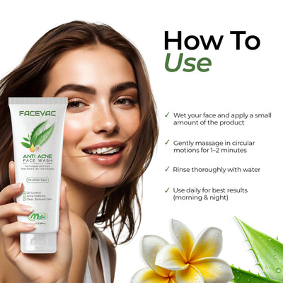 FaceVac- Anti-Acne Facewash