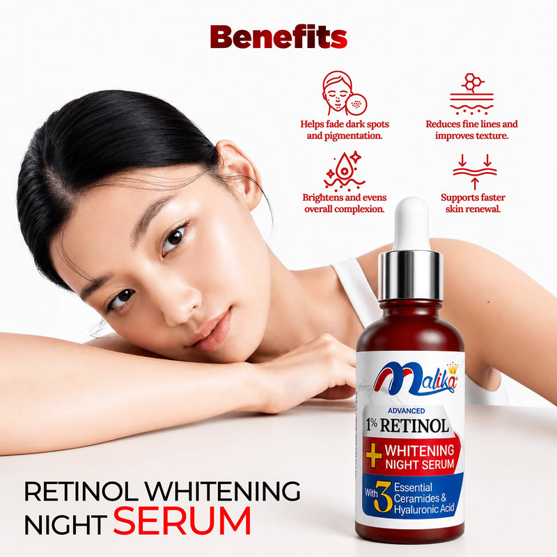 Malika Retinol Glowing Night Serum