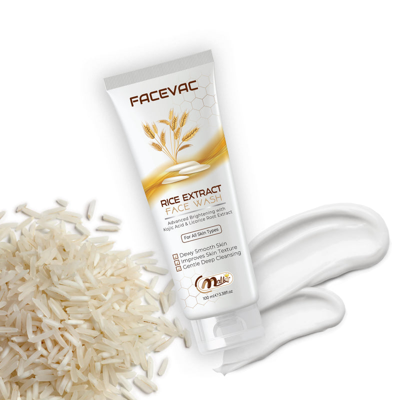 FaceVac- Rice Extract Facewash