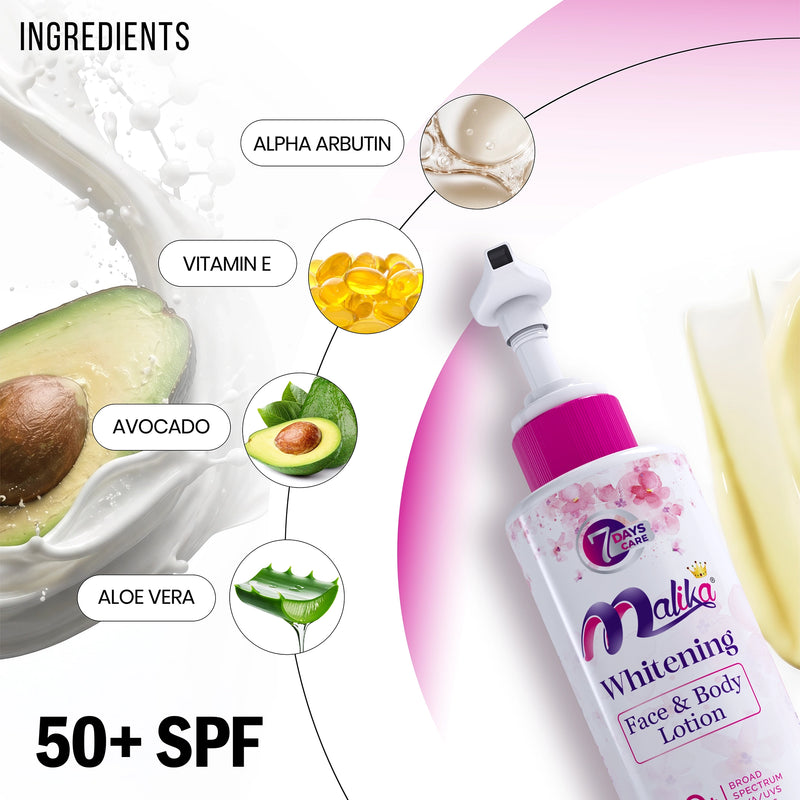 Malika GLOWING Face & Body Lotion