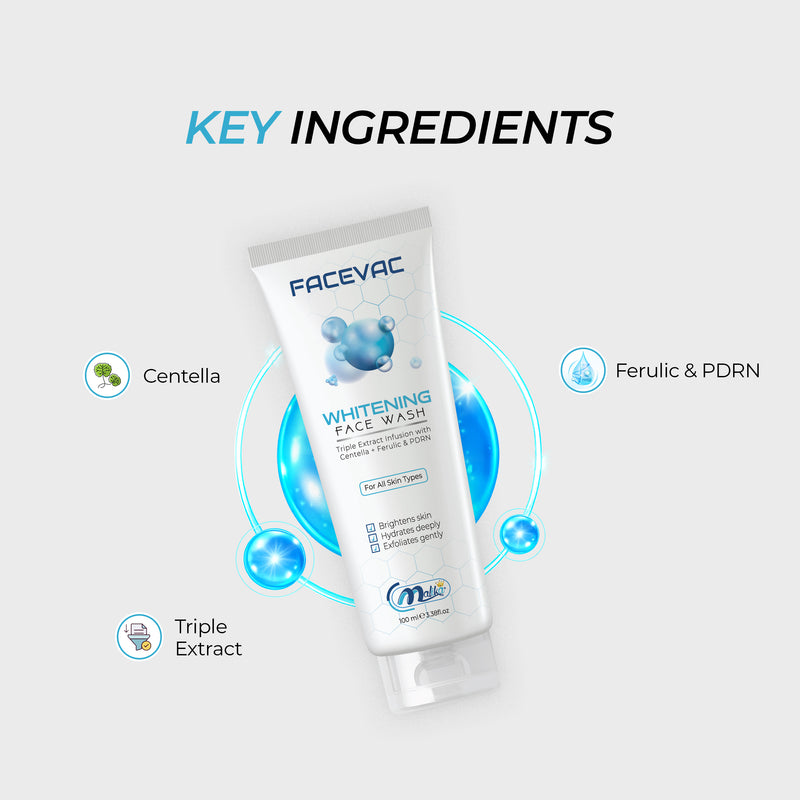 FaceVac- Whitening Facewash